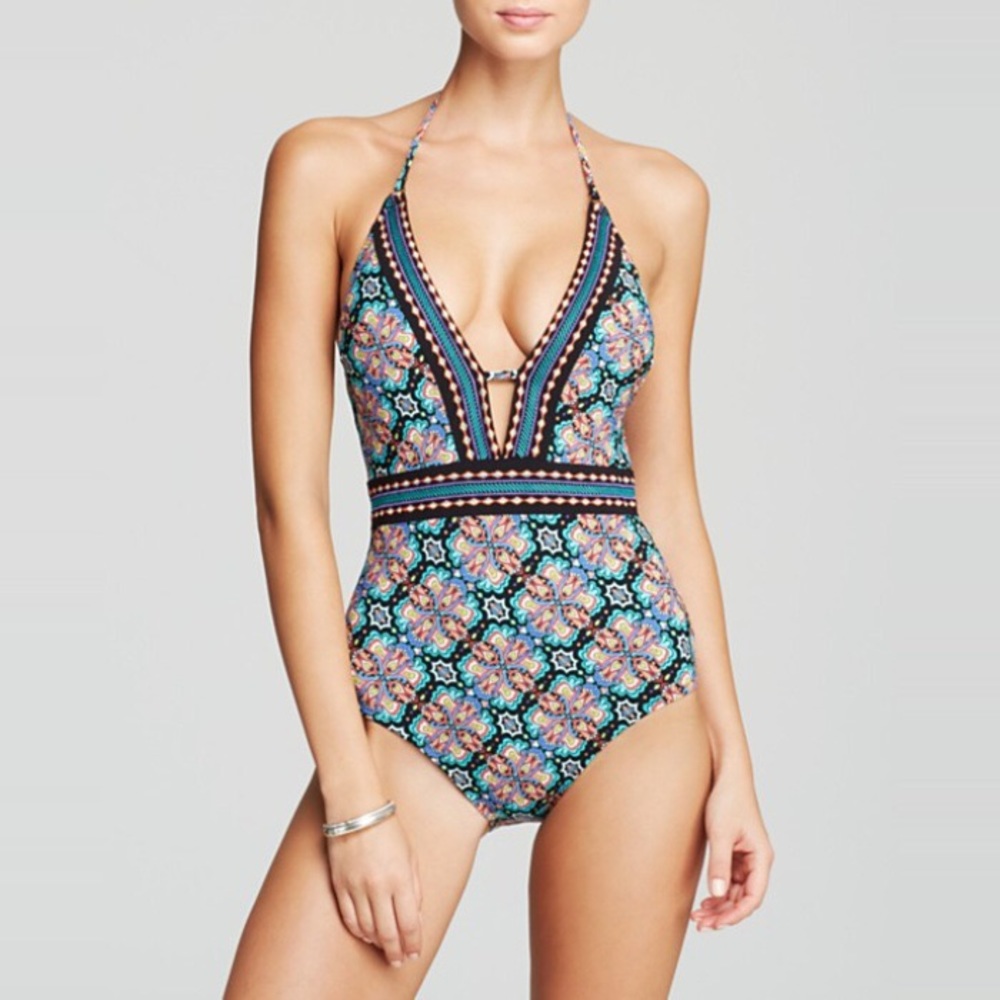Nanette Lepore Goddess One Piece Swimsuit